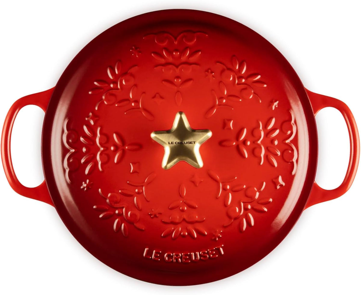 Le Creuset Enameled Cast Iron Holiday Tree Dutch Oven, 4.5 qt.