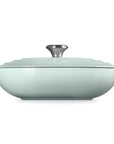 Le Creuset Enameled Cast Iron Signature Oval Casserole with Lid, 3.75 qt.