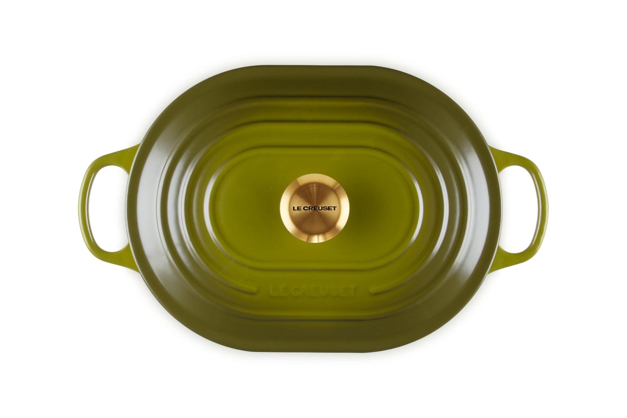 Le Creuset Enameled Cast Iron Signature Oval Casserole with Lid, 3.75 qt.