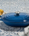 Le Creuset Enameled Cast Iron Signature Oval Casserole with Lid, 3.75 qt.