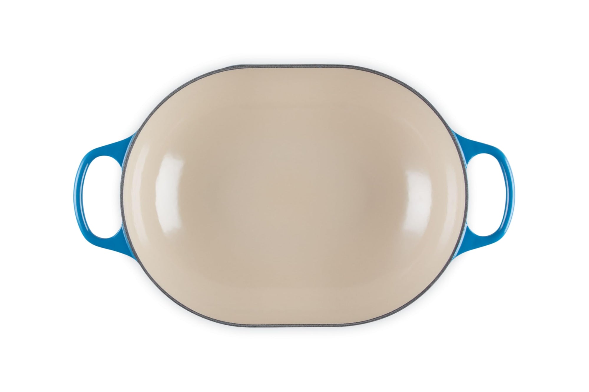 Le Creuset Enameled Cast Iron Signature Oval Casserole with Lid, 3.75 qt.