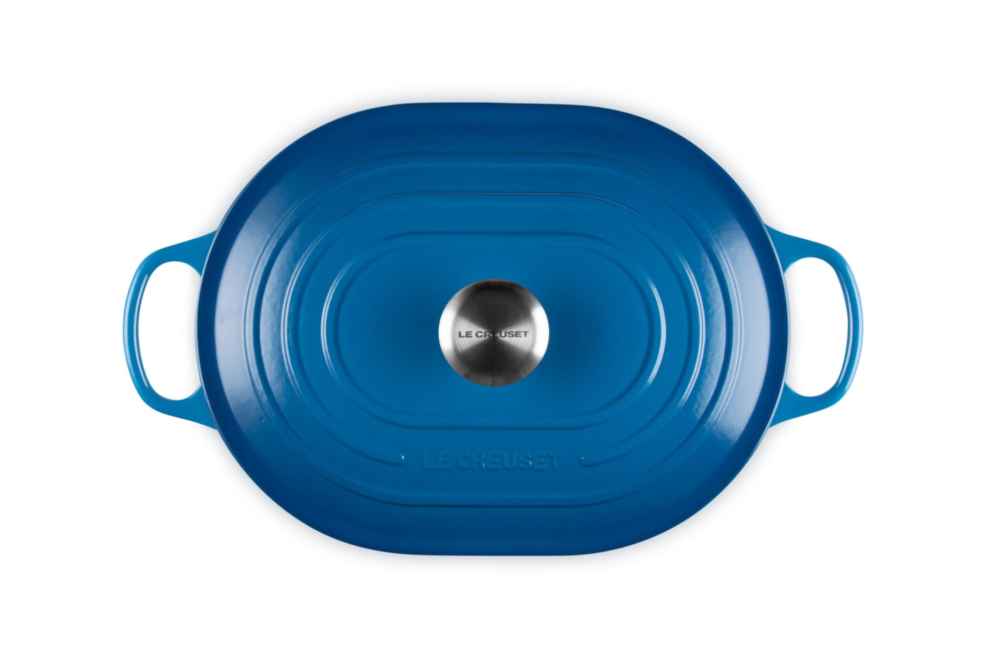 Le Creuset Enameled Cast Iron Signature Oval Casserole with Lid, 3.75 qt.