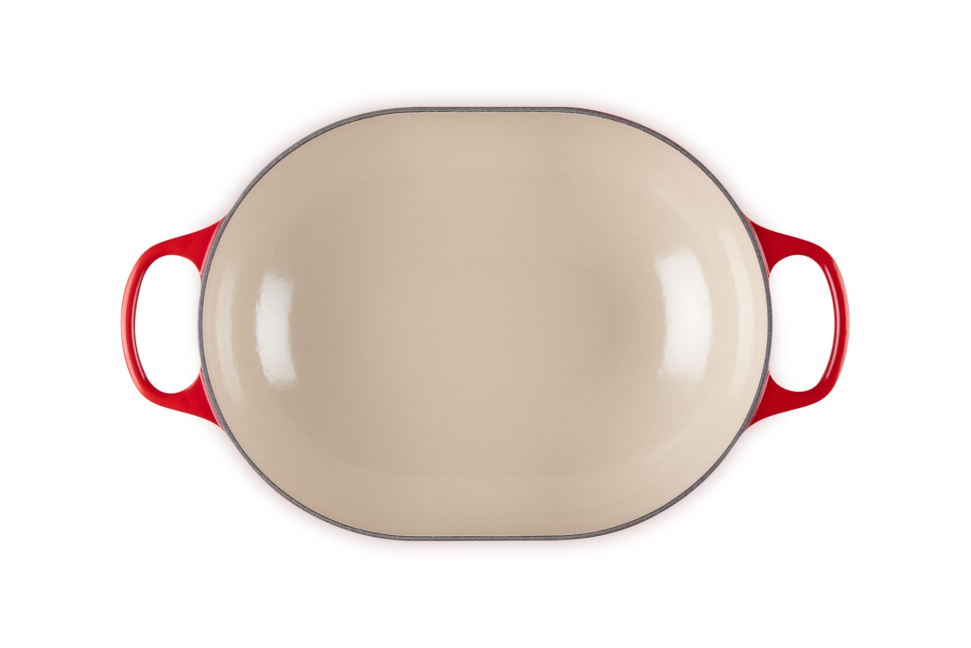 Le Creuset Enameled Cast Iron Signature Oval Casserole with Lid, 3.75 qt.