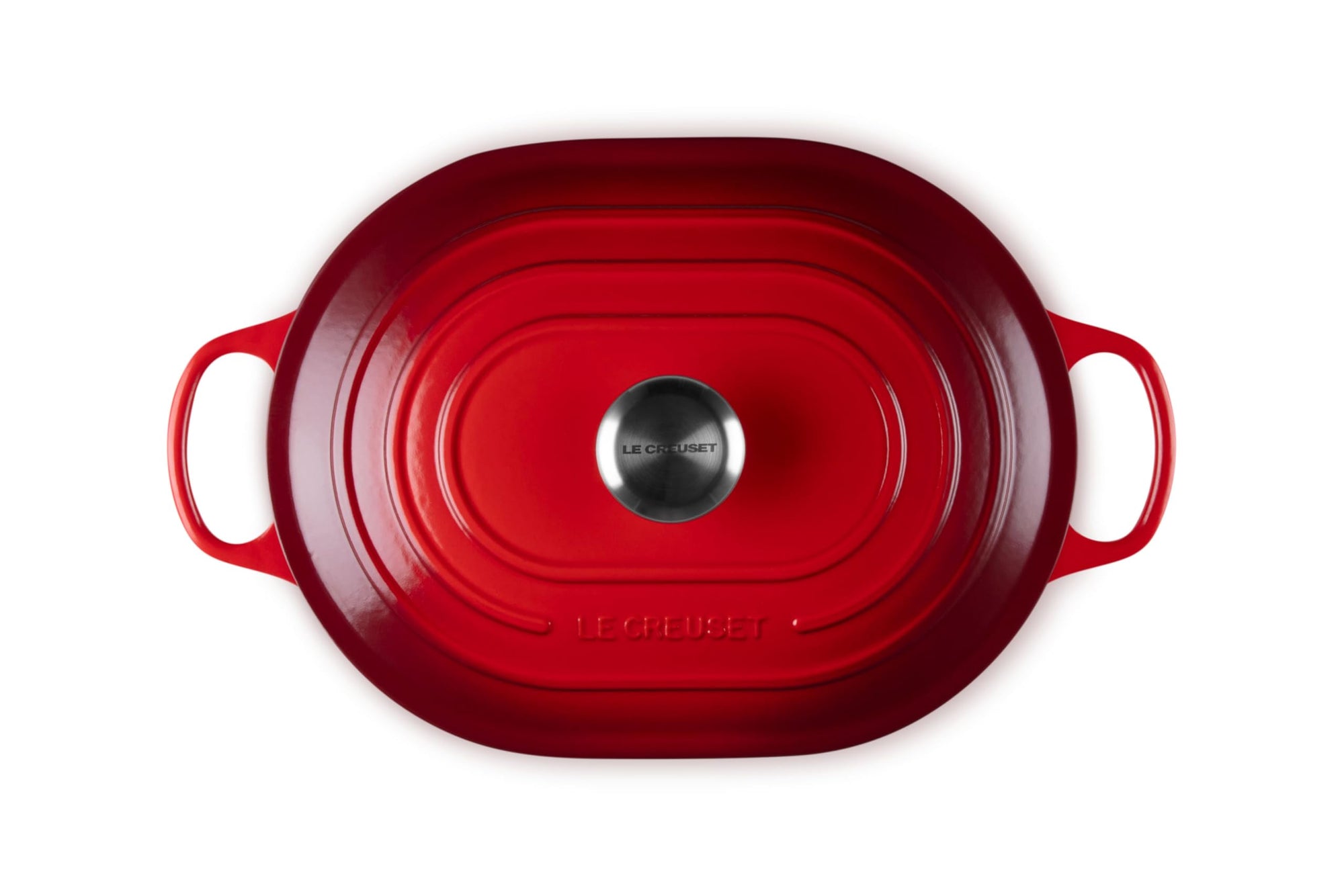 Le Creuset Enameled Cast Iron Signature Oval Casserole with Lid, 3.75 qt.