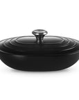 Le Creuset Enameled Cast Iron Signature Oval Casserole with Lid, 3.75 qt.