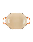 Le Creuset Enameled Cast Iron Signature Oval Casserole with Lid, 3.75 qt.