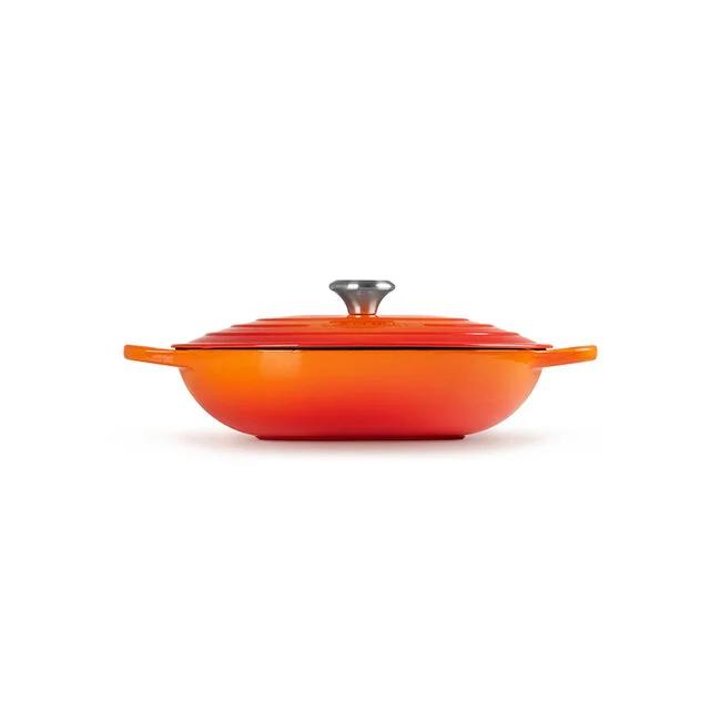 Le Creuset Enameled Cast Iron Signature Oval Casserole with Lid, 3.75 qt.