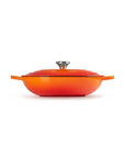 Le Creuset Enameled Cast Iron Signature Oval Casserole with Lid, 3.75 qt.