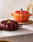 Le Creuset Enameled Cast Iron Signature Pumpkin Braiser, 2.75 qt.