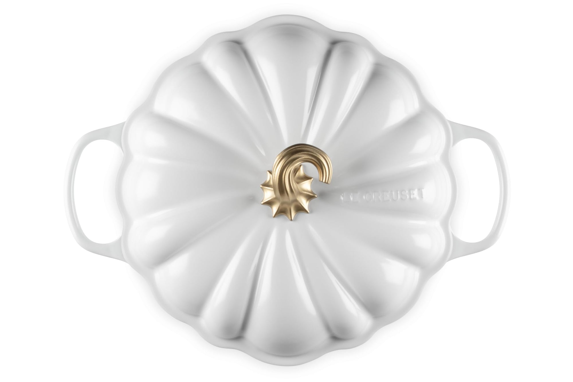 Le Creuset Enameled Cast Iron Signature Pumpkin Braiser, 2.75 qt.