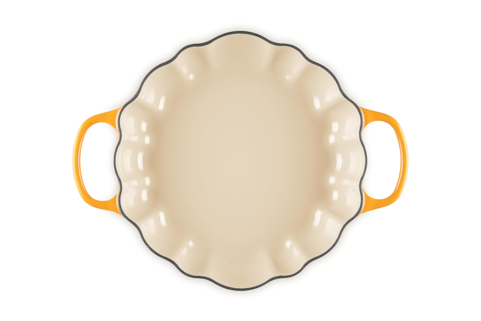 Le Creuset Enameled Cast Iron Signature Pumpkin Braiser, 2.75 qt.