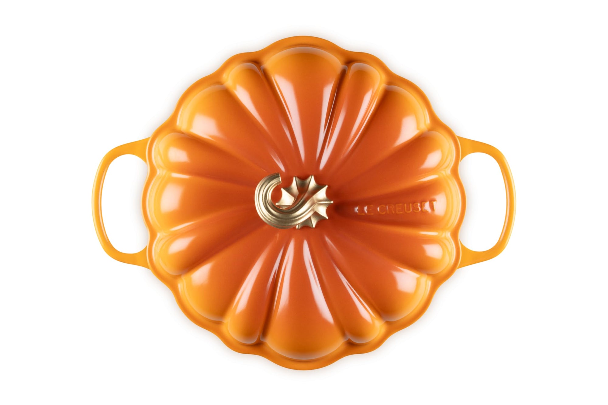Le Creuset Enameled Cast Iron Signature Pumpkin Braiser, 2.75 qt.