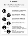 Pamphlet about Essential Non-Stick Ceramic of Le Creuset cookware