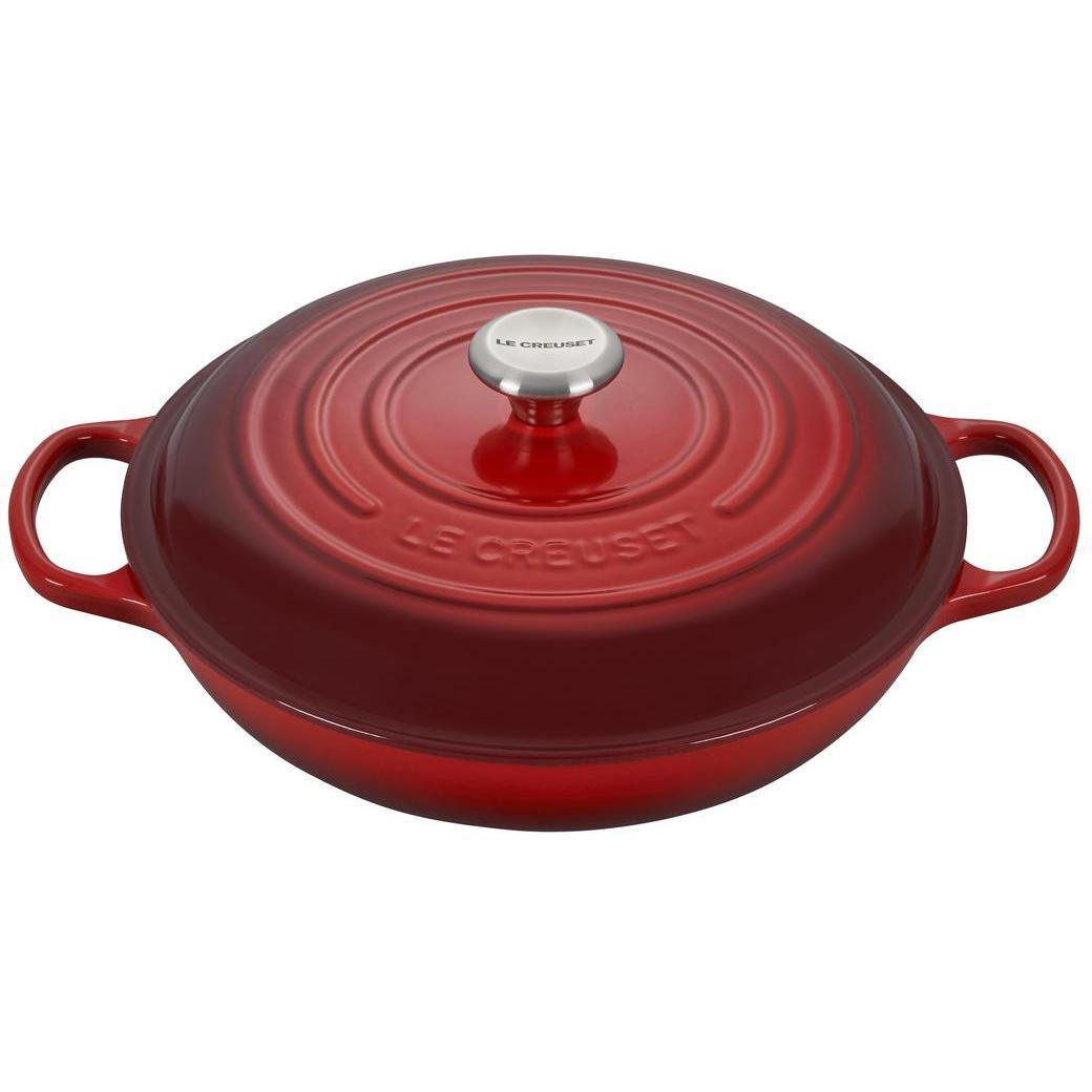 Le Creuset 3.5 qt Enameled Cast Iron Signature Braiser - J.L. Hufford