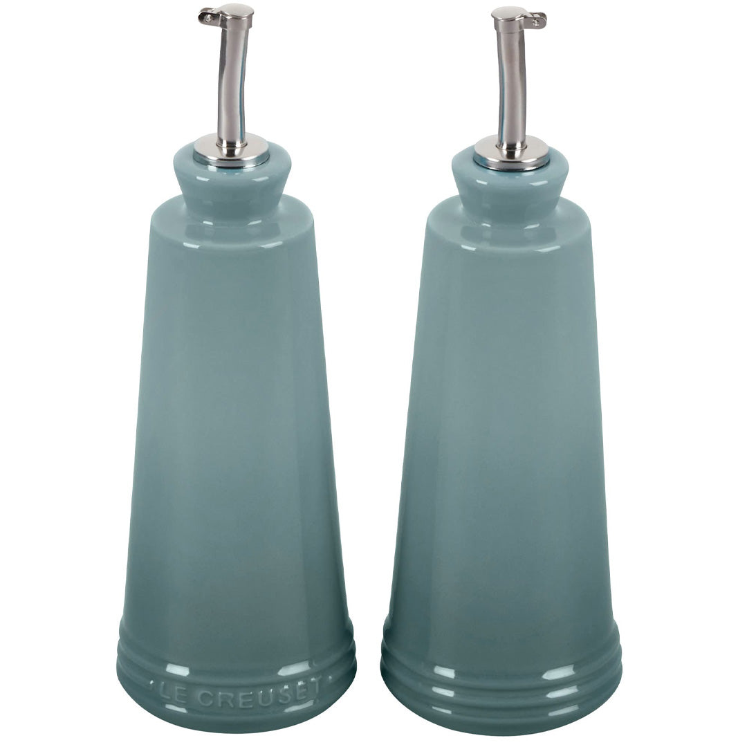 Le Creuset Stoneware Oil & Vinegar Cruet - Thumbnail 3