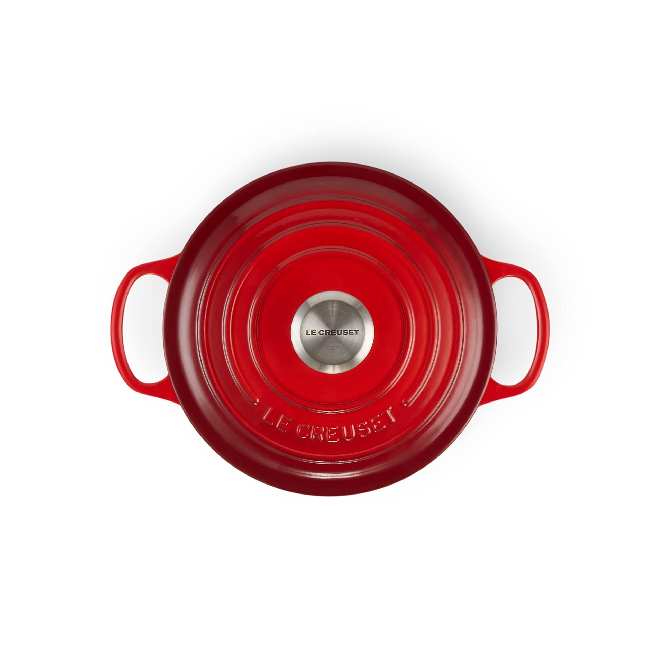 Le Creuset Signature Round Dutch Oven, 5.5 Qt. - Thumbnail 5
