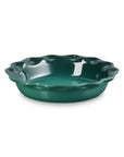 An Artichaut ceramic pie dish with a scalloped rim, shown on a plain white background.