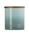 Le Creuset Stoneware Signature Canister with Wood Lid