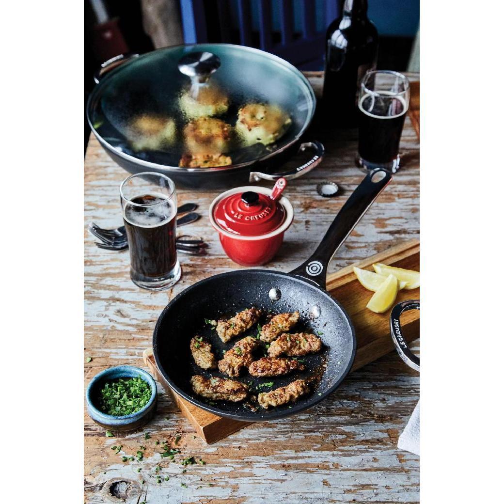 Le Creuset Tri-Ply Stainless Steel Nonstick Fry Pan - Thumbnail 5