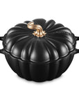 Le Creuset Enameled Cast Iron Figural Pumpkin Cocotte, 4 qt., w/Copper Knob