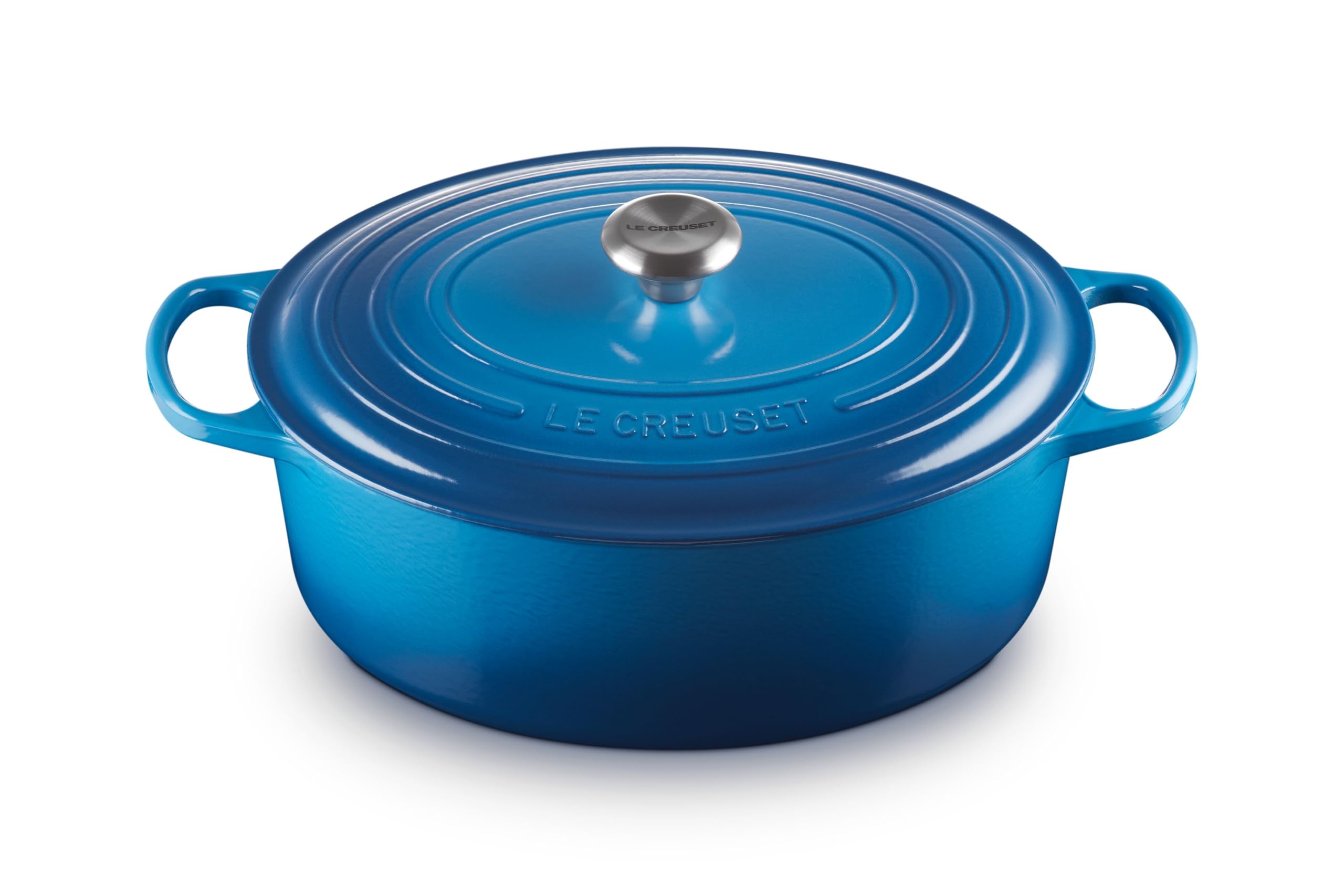 Le Creuset Signature Cast Iron Oval Dutch Oven - Thumbnail 5