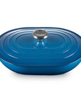 Le Creuset Enameled Cast Iron Signature Oval Casserole with Lid, 3.75 qt.