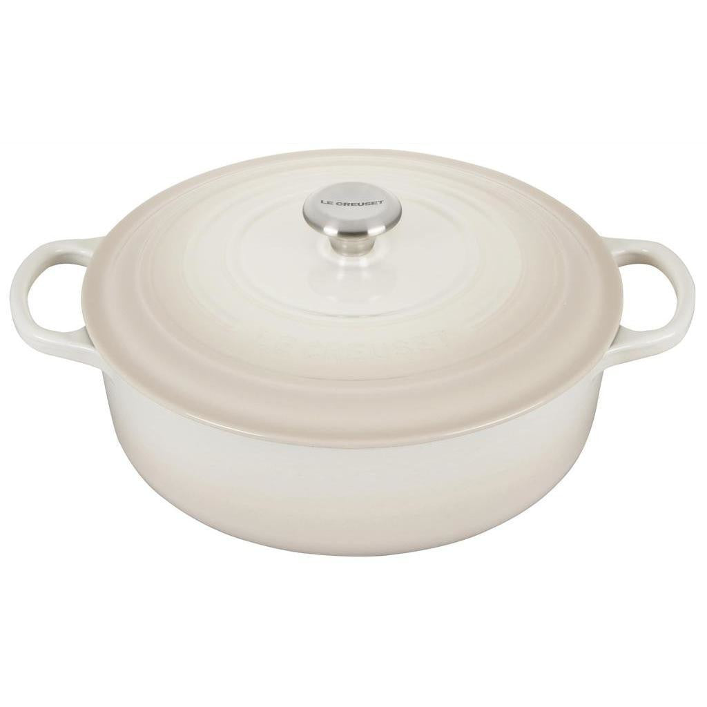 Le Creuset  6.75 qt Signature Cast Iron Wide Round Dutch Oven