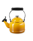 Le Creuset Enamel On Steel Demi Tea Kettle with Metal Finishes, 1.25 qt