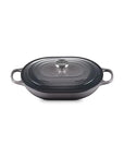 Le Creuset Enameled Cast Iron Signature Oval Casserole with Lid, 3.75 qt.