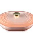 Le Creuset Enameled Cast Iron Signature Oval Casserole with Lid, 3.75 qt.