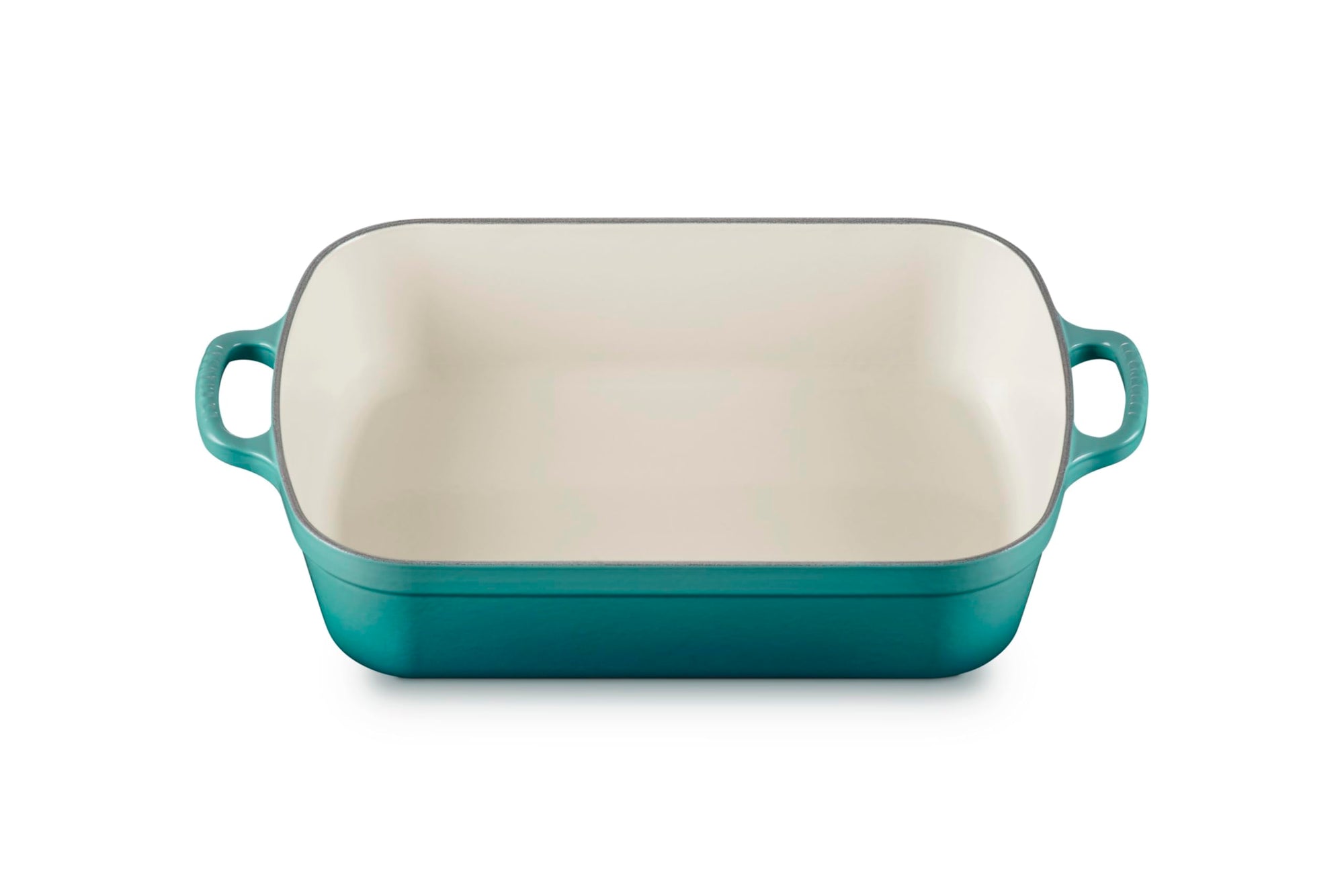 Riviera Le Creuset 5.25 Quart Signature Rectangular Roaster displayed on a white background