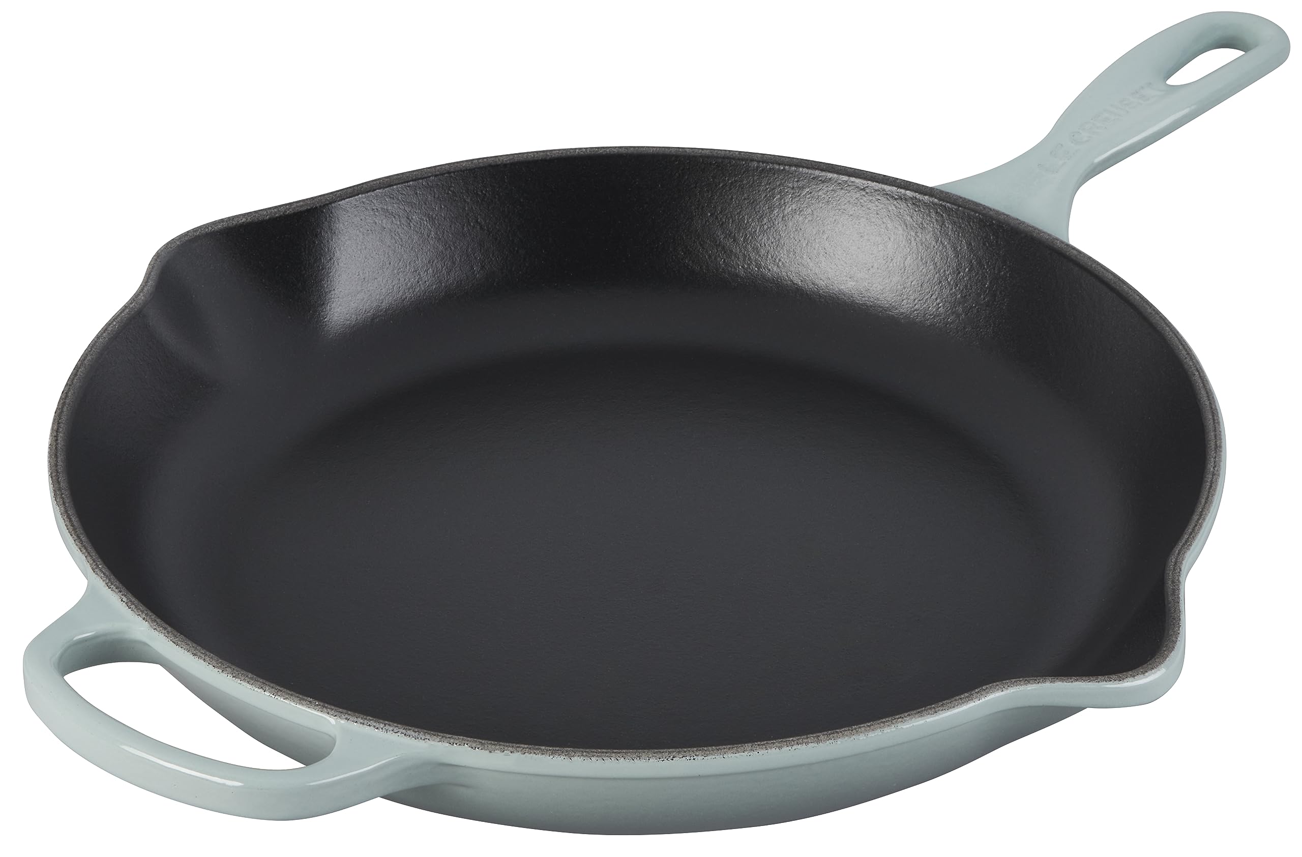 Le Creuset 11.75″ Enameled Cast Iron Signature Round Skillet with Handle - Thumbnail 4