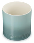Sea Salt Le Creuset Stoneware 2.7 Qt. Utensil Crock displayed on a white background