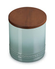 Le Creuset Stoneware Signature Canister with Wood Lid