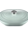 Le Creuset Enameled Cast Iron Signature Oval Casserole with Lid, 3.75 qt.