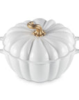 Le Creuset Enameled Cast Iron Figural Pumpkin Cocotte, 4 qt., w/Copper Knob
