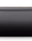 Side view of a dark gray rectangular baking casserole dish with two small loop handles on the sides, shown from a front-facing perspective on a solid white background.