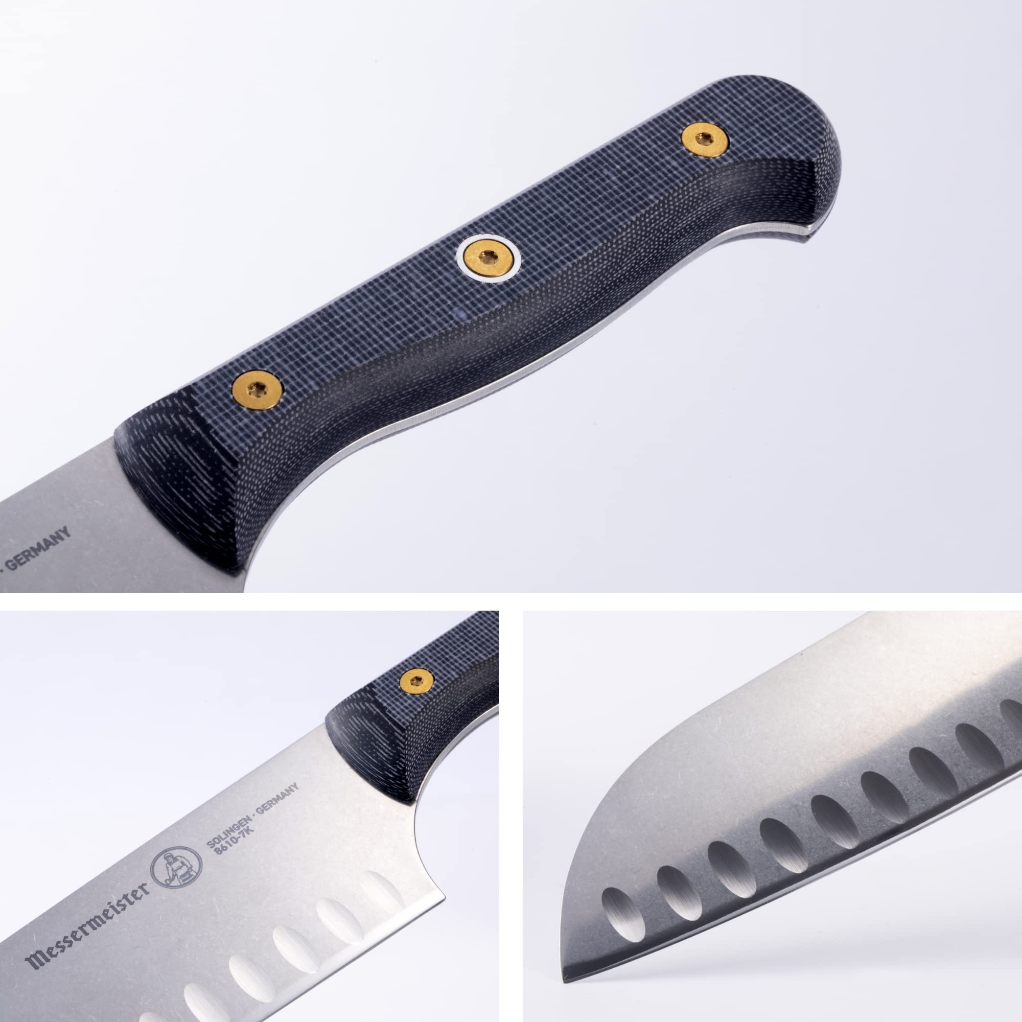 Messermeister Custom Kullenscliff Santoku, 7 ” - Thumbnail 2