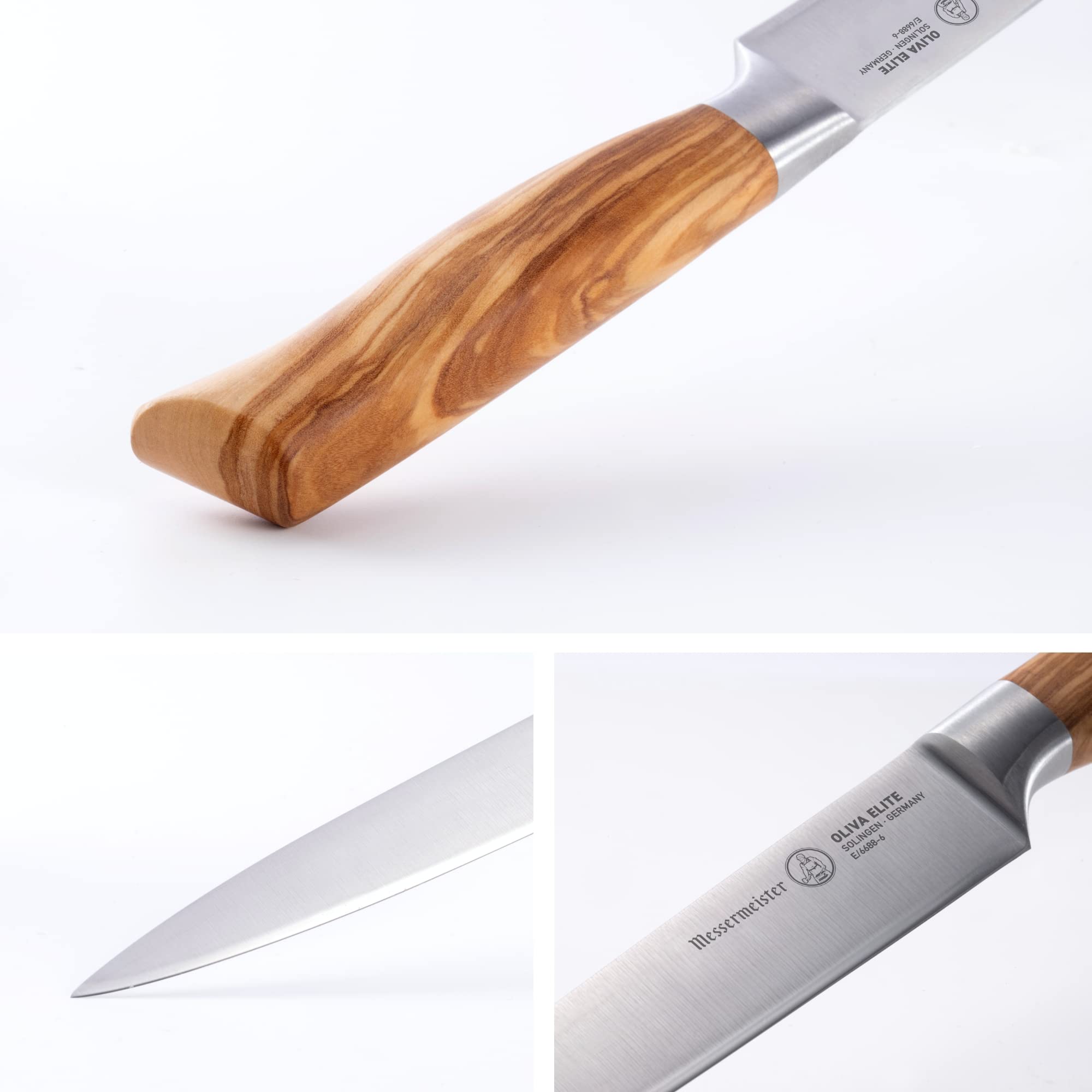 Messermeister Oliva Elite Utility Knife, 6&quot;