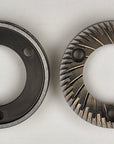 Two 58mm stile replacement burrs displayed on a white background
