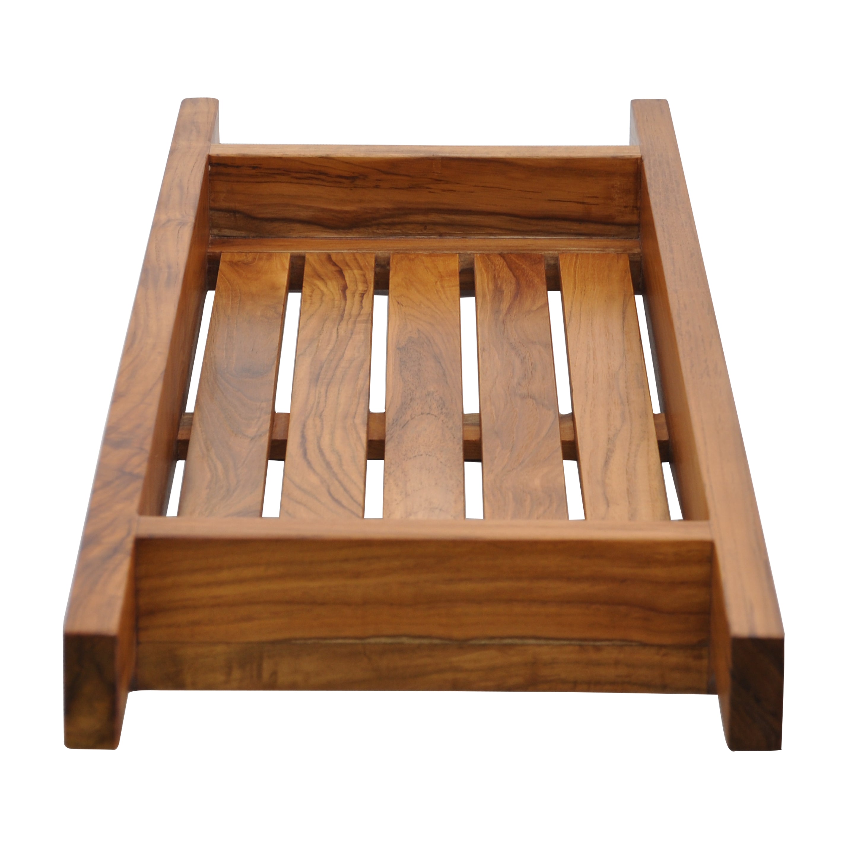 Rico & Plato 30" Dugway Teak Tub Caddy - Thumbnail 3
