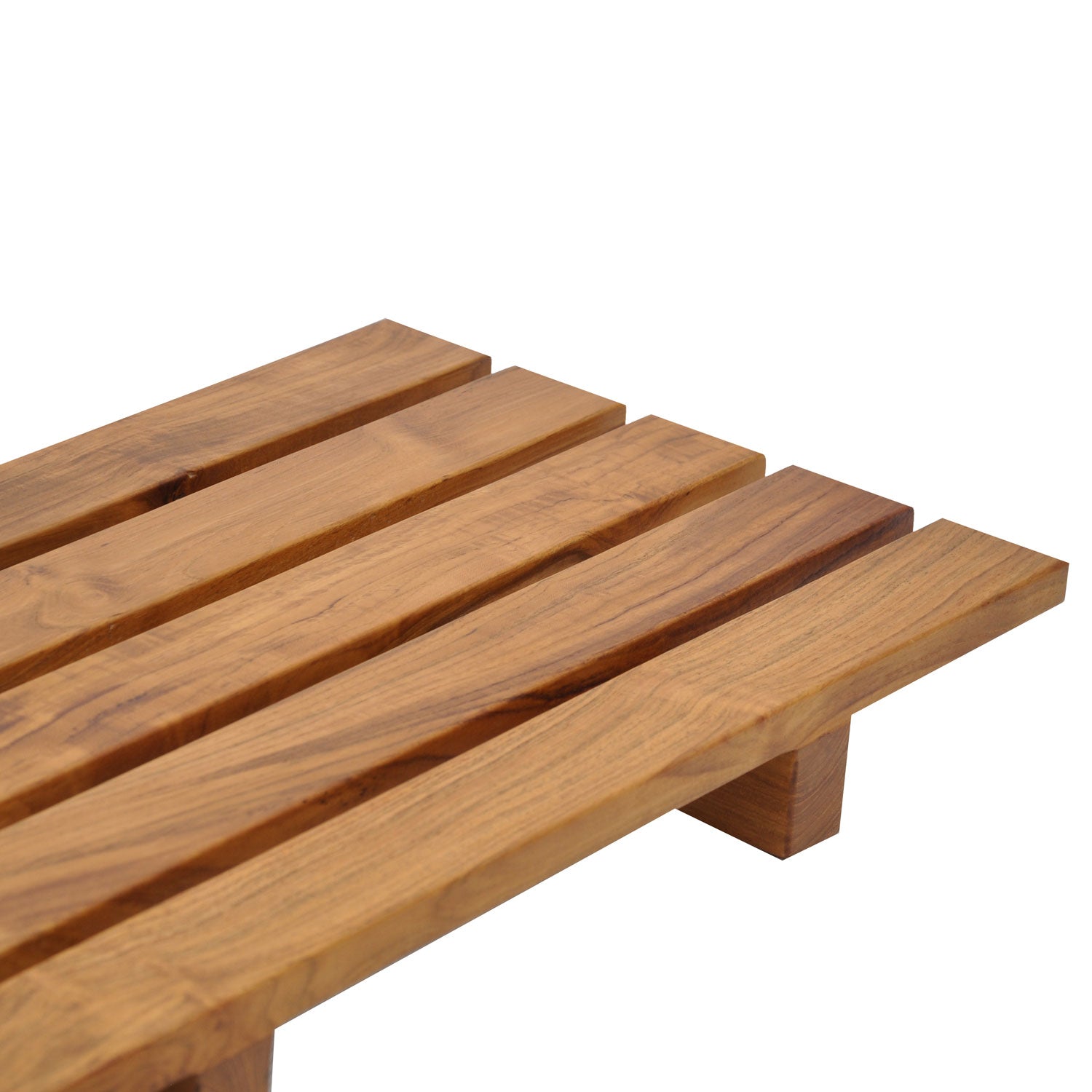 Rico & Plato 31-1/2" Gandy Teak Tub Caddy - Thumbnail 3