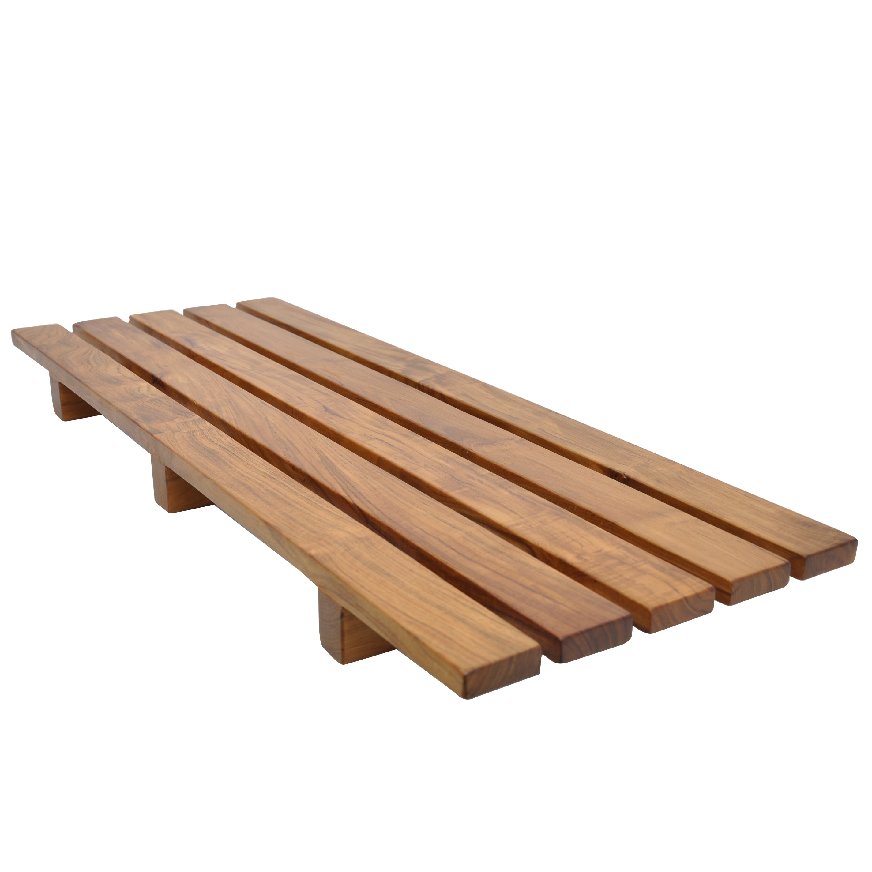 Rico & Plato 31-1/2" Gandy Teak Tub Caddy - Thumbnail 2