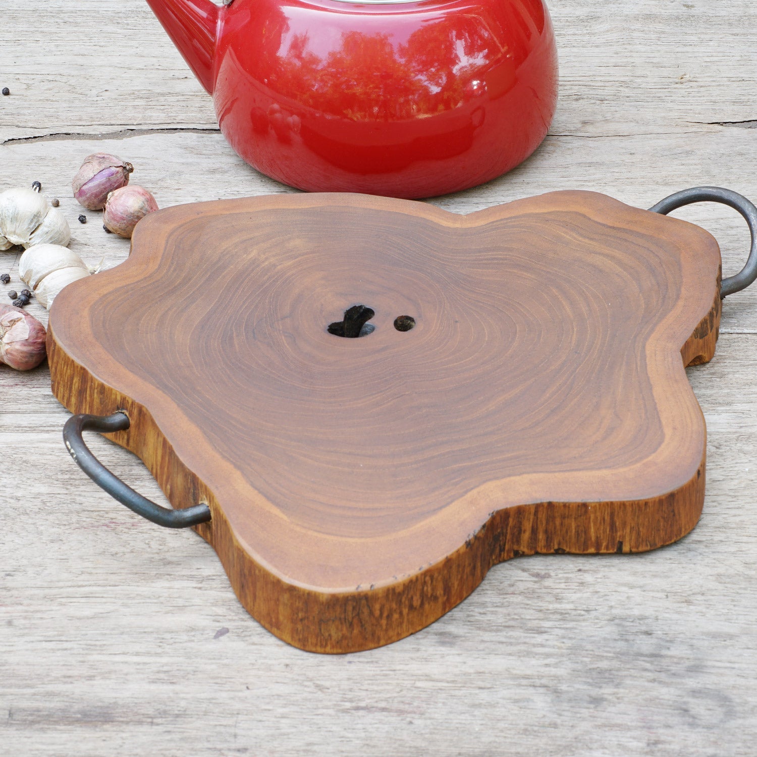 Rico & Plato Amla Teak Trivet