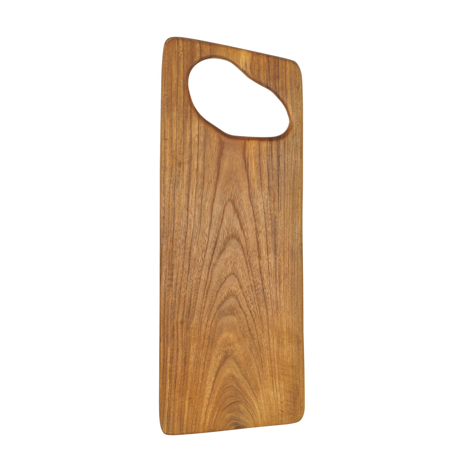 Rico & Plato Aralia Teak Cutting Board/Serving Platter - Thumbnail 3