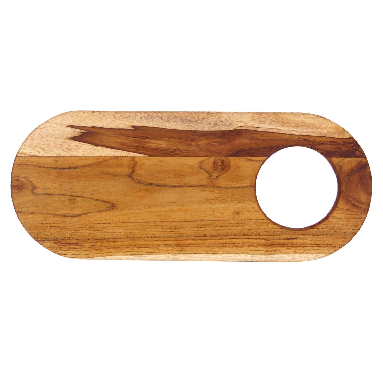 Rico & Plato Brie Teak Serving Board - Thumbnail 2