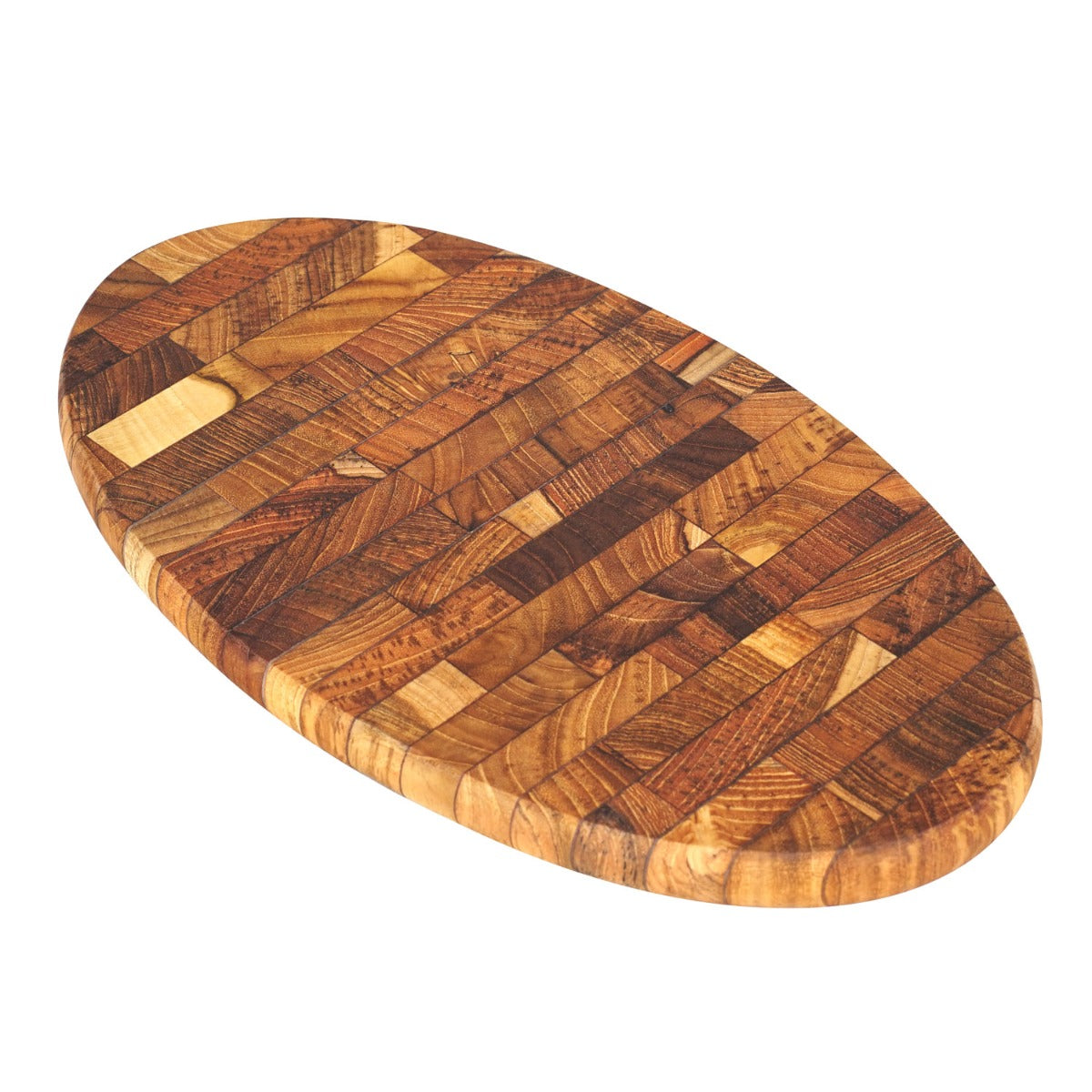 Rico & Plato Dill End Grain Teak Cutting Board