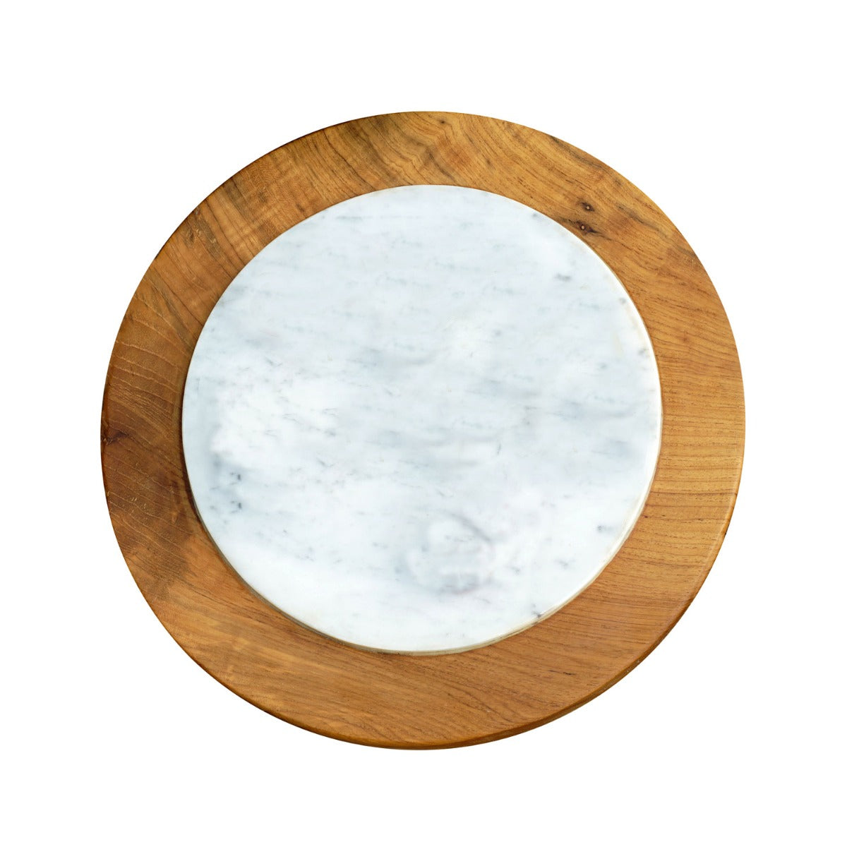 Rico & Plato Fuji Teak Cheese/Sushi Server with Integrated Handles