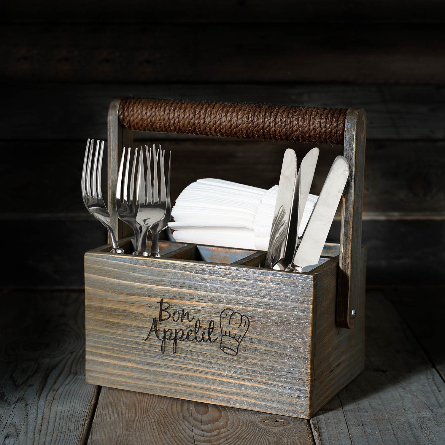 Rico & Plato Lawar Cutlery Caddy - Thumbnail 4
