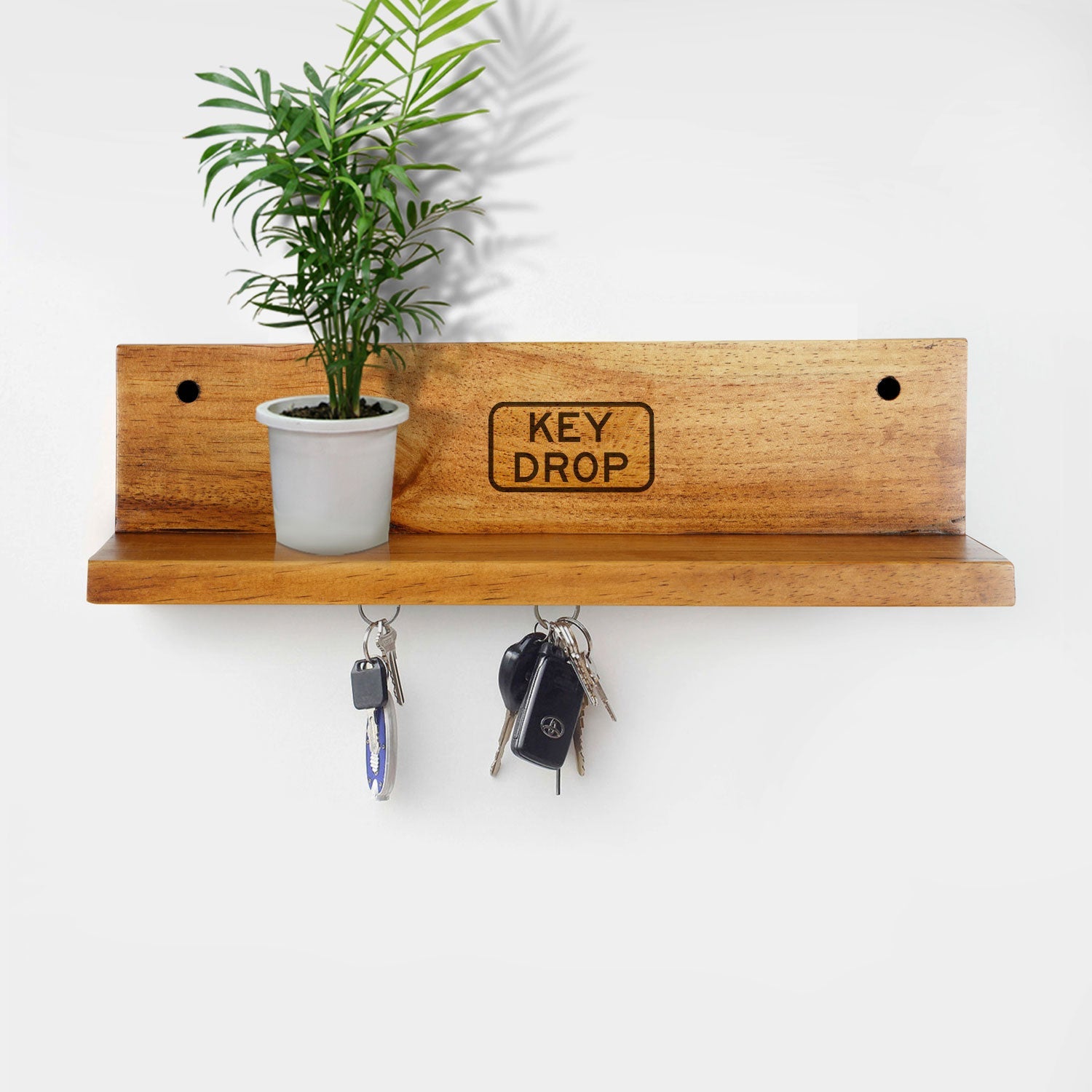 Rico & Plato Lucky Wooden Key Hanger